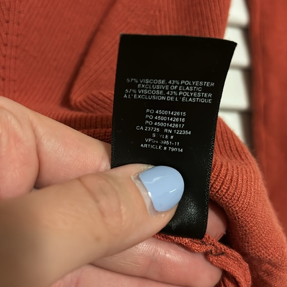 Rust orange Wilfred top - Picture 4 of 5